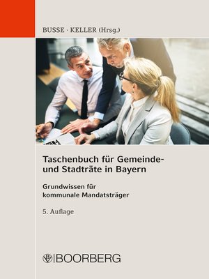 cover image of Taschenbuch für Gemeinde- und Stadträte in Bayern